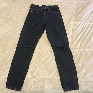 High Waisted Levi Jeans